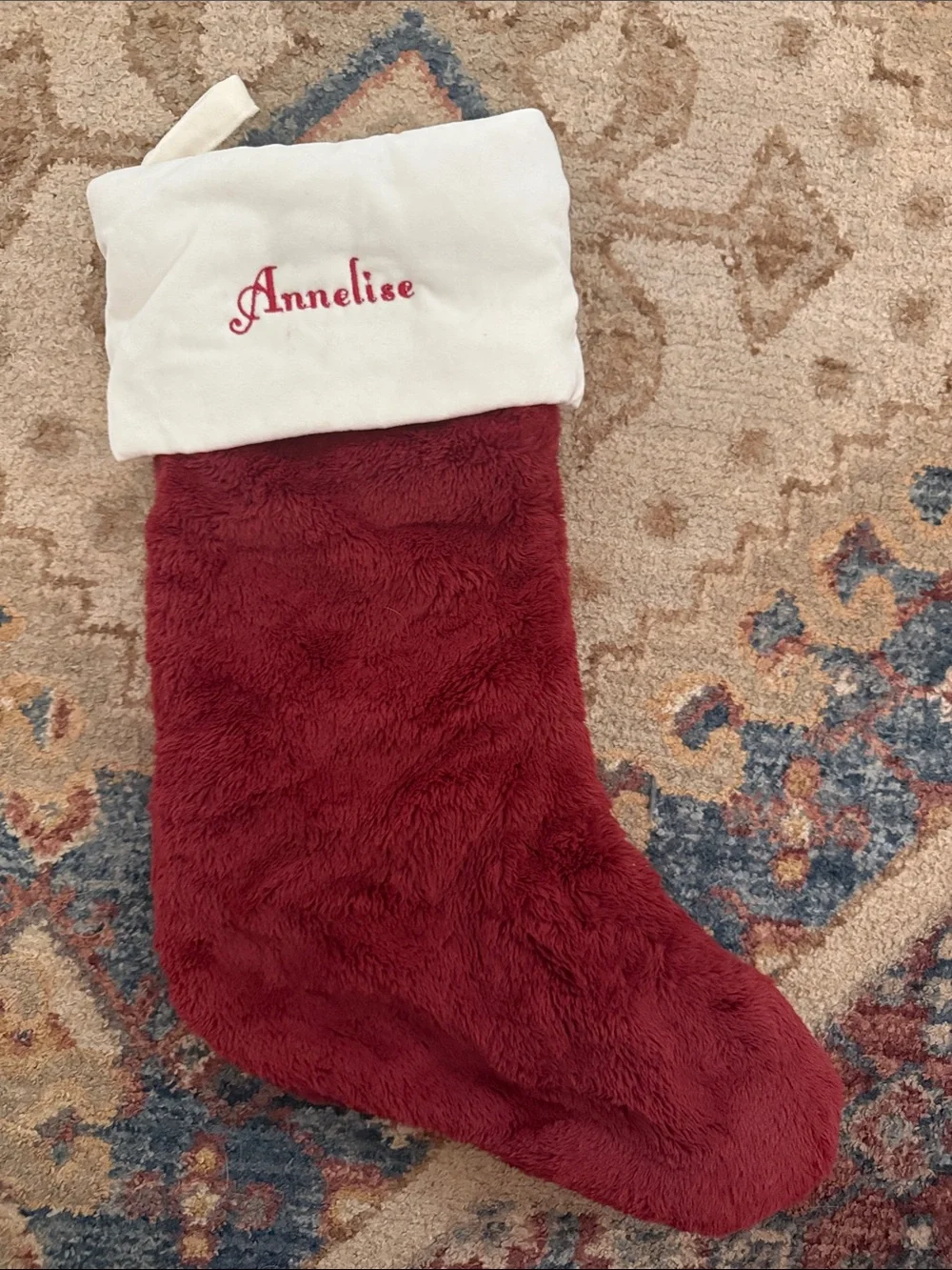 Pottery Barn Annelise Stocking